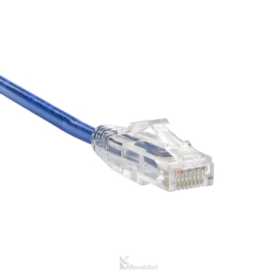 Patch slim CAT6A UTP 3FT Copperled - SKU: CL-28U-C6A-03-BL