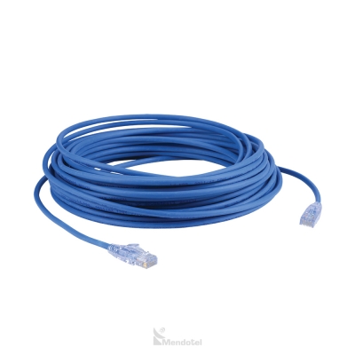 Patch slim CAT6A UTP 3FT Copperled - SKU: CL-28U-C6A-03-BL