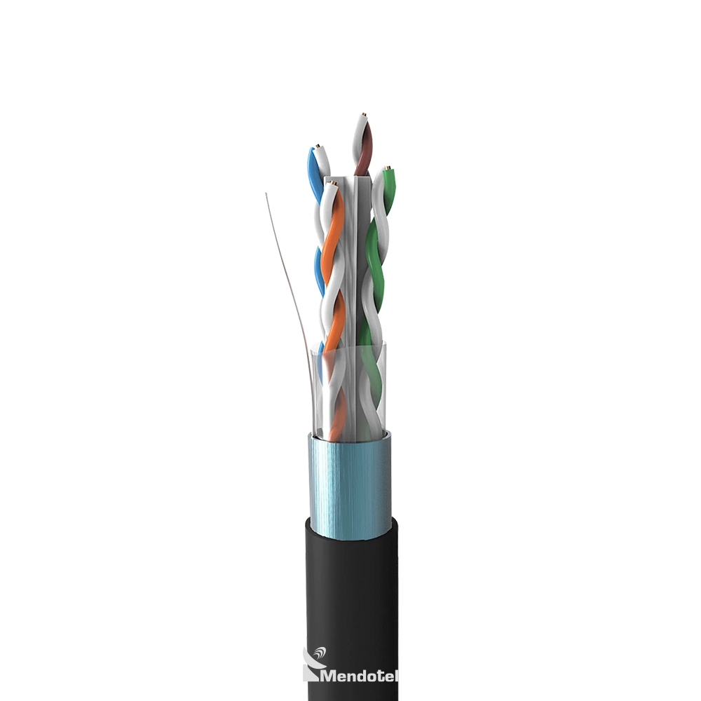 Cable CAT6 FTP Chaqueta UV Copperled 23AWG 250MHz LDPE UV - SKU: CL-23F-C6-UV