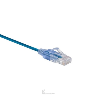 Patch Cords slim CAT6 UTP 28AWG 7FT Copperled - SKU: CL-28U-C6-07-BL