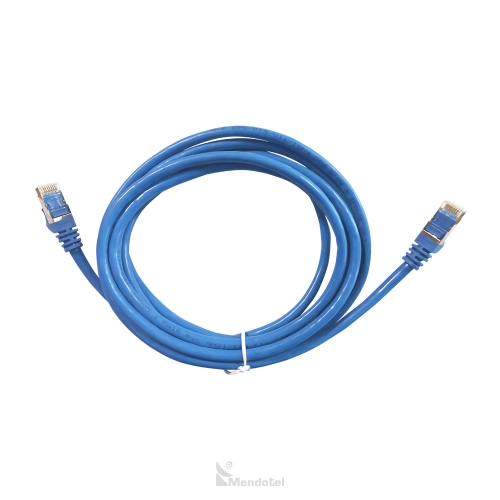 Patch Cords blindados slim CAT6 S/FTP 28AWG 3FT Copperled - SKU: CL-28F-C6-03-BL