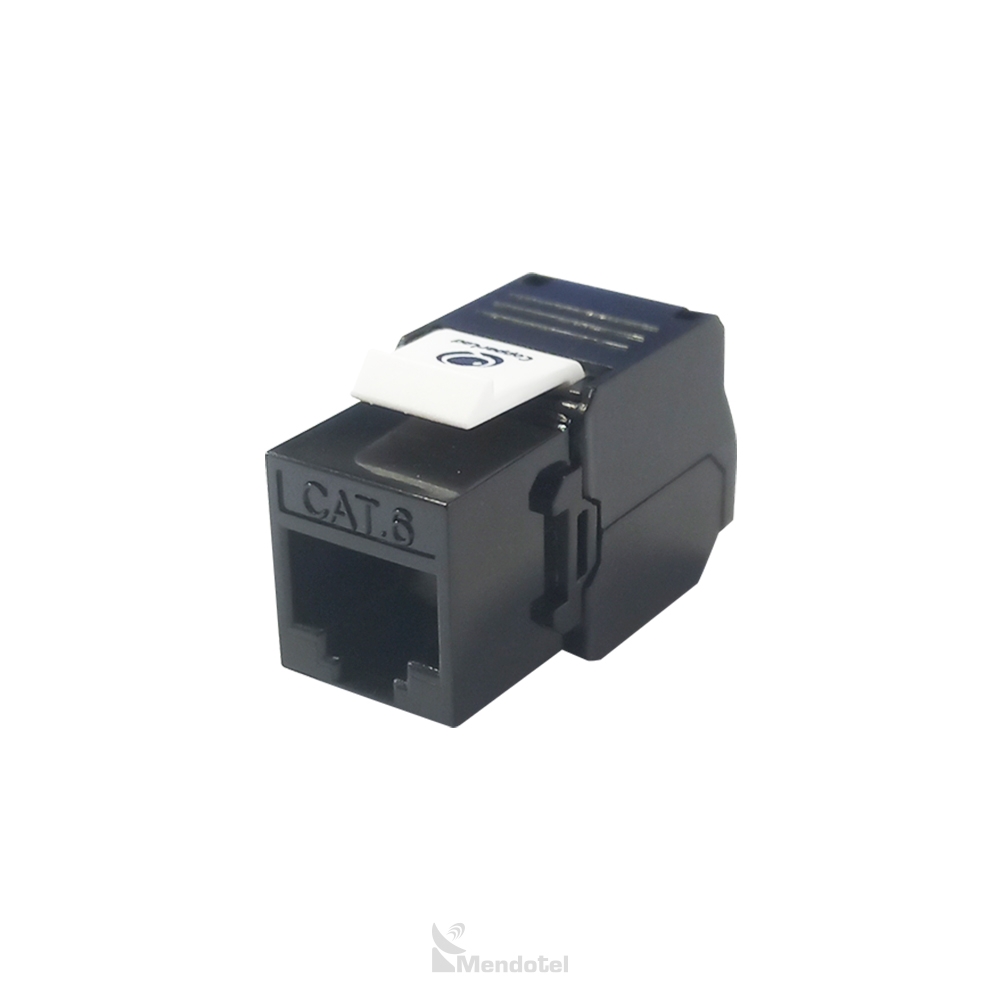 Jack UTP CAT6 Slim Negro Copperled - SKU: CL-KJU-C617-BK