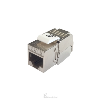 Jack Blindado FTP CAT6 Slim Metálico Copperled - SKU: CL-KJS-C609