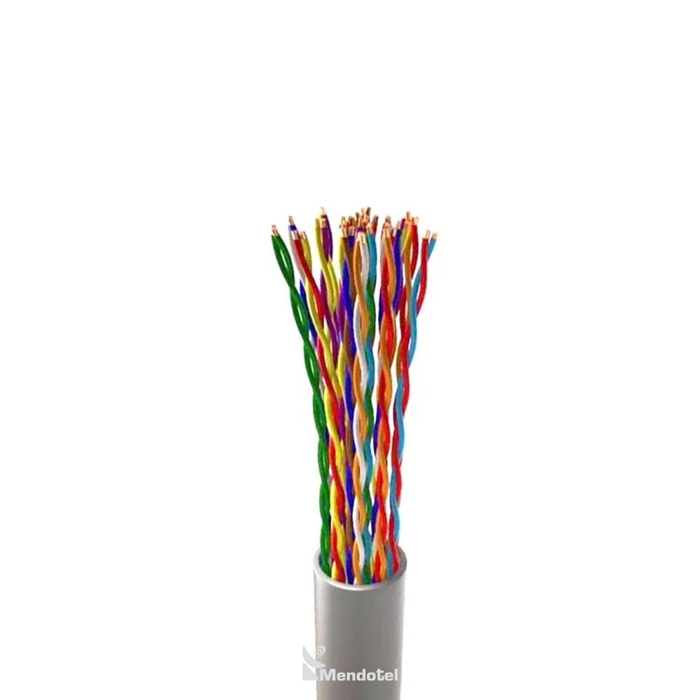 Cable CAT3 UTP interior 12 pares 24AWG CMR Copperled - SKU: CL-24U-C3-12P