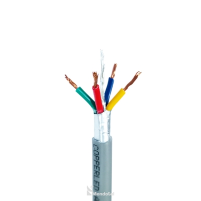 Cable concéntrico blindado 2x16 2C/16AWG PVC gris Copperled - SKU: CL-ACABLE-2C16