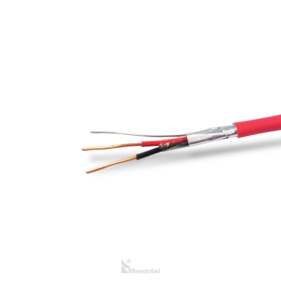 Cable de incendio FPLR blindado 2x16 Copperled 2C/16AWG - SKU: CL-FACABLE-2C16
