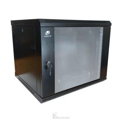 Rack de 9U puerta de vidrio templado Copperled - SKU: CL-WC-9U-GL