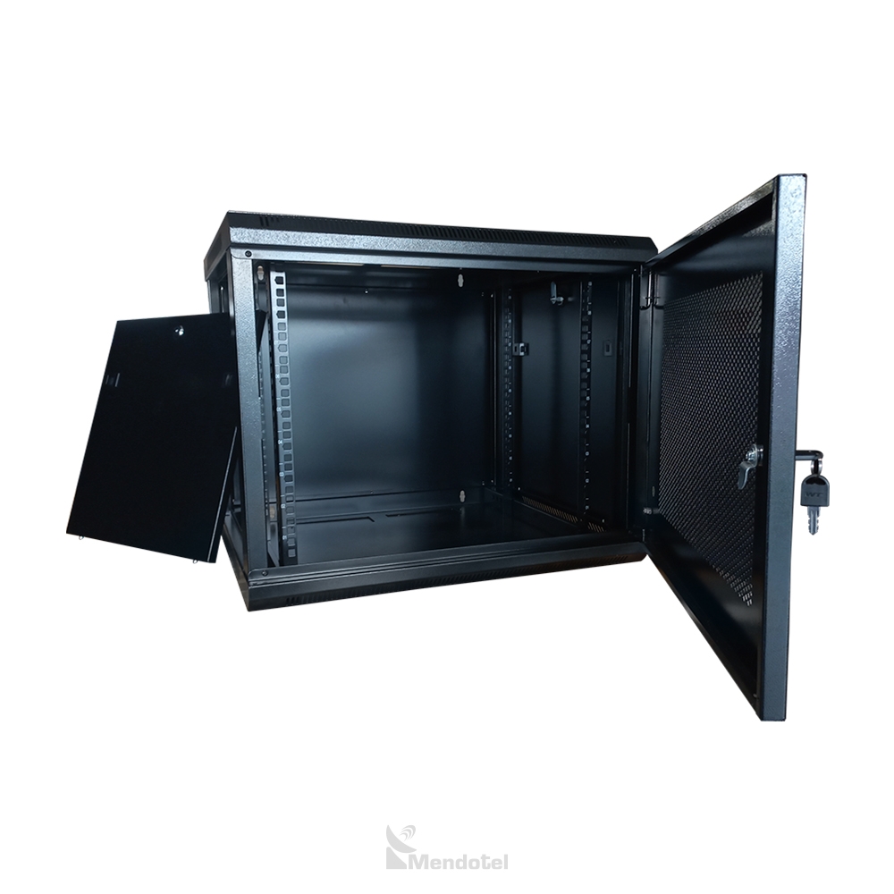 Rack de 9U puerta de vidrio templado Copperled - SKU: CL-WC-9U-GL