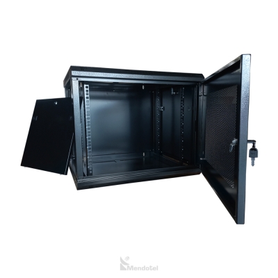 Rack de 9U puerta de vidrio templado Copperled - SKU: CL-WC-9U-GL