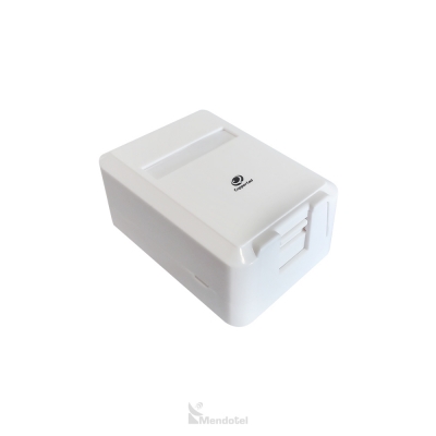 Caja sobrepuesta RJ45 Copperled 1 puerto - SKU: CL-MB-01