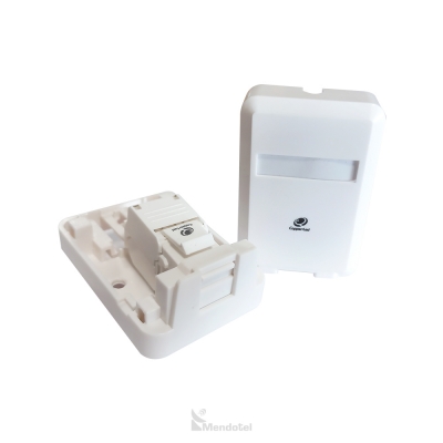Caja sobrepuesta RJ45 Copperled 1 puerto - SKU: CL-MB-01