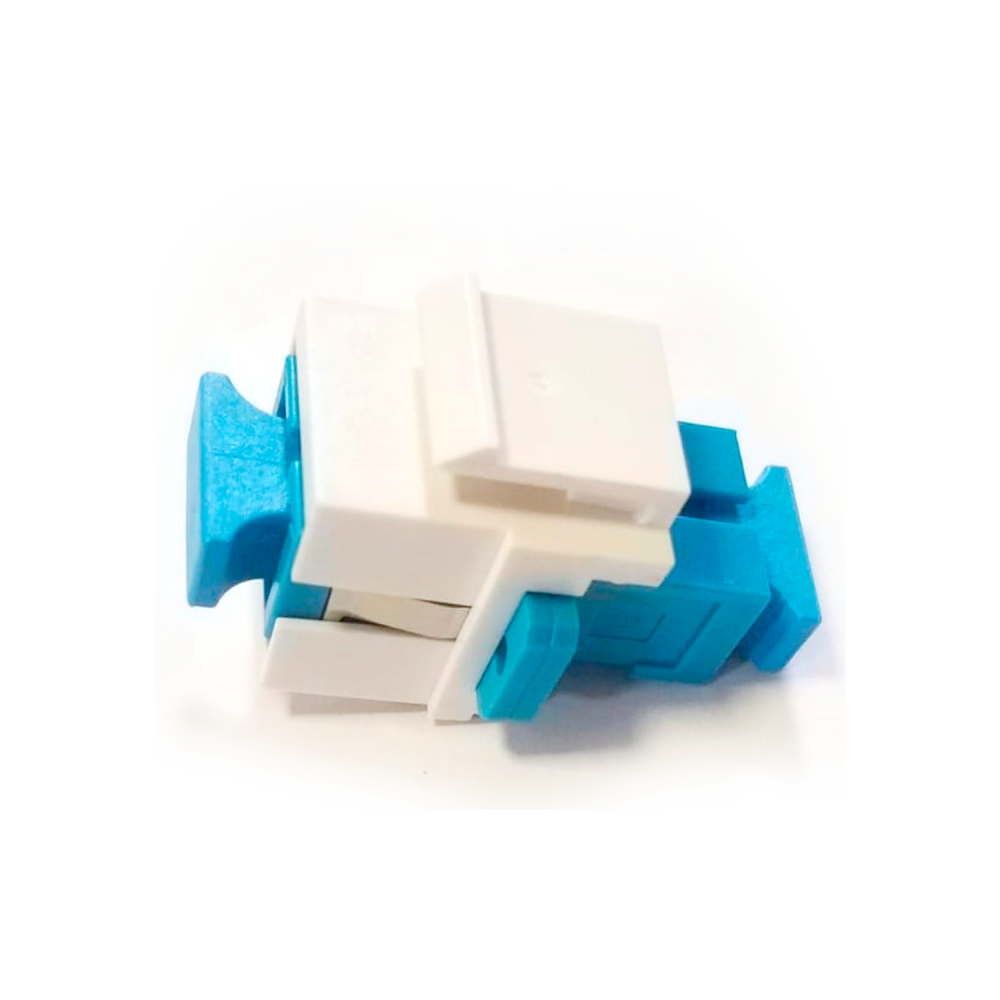 Adaptador Keystone Fibra - Monomodo Simplex - SC/UPC - SC/UPC