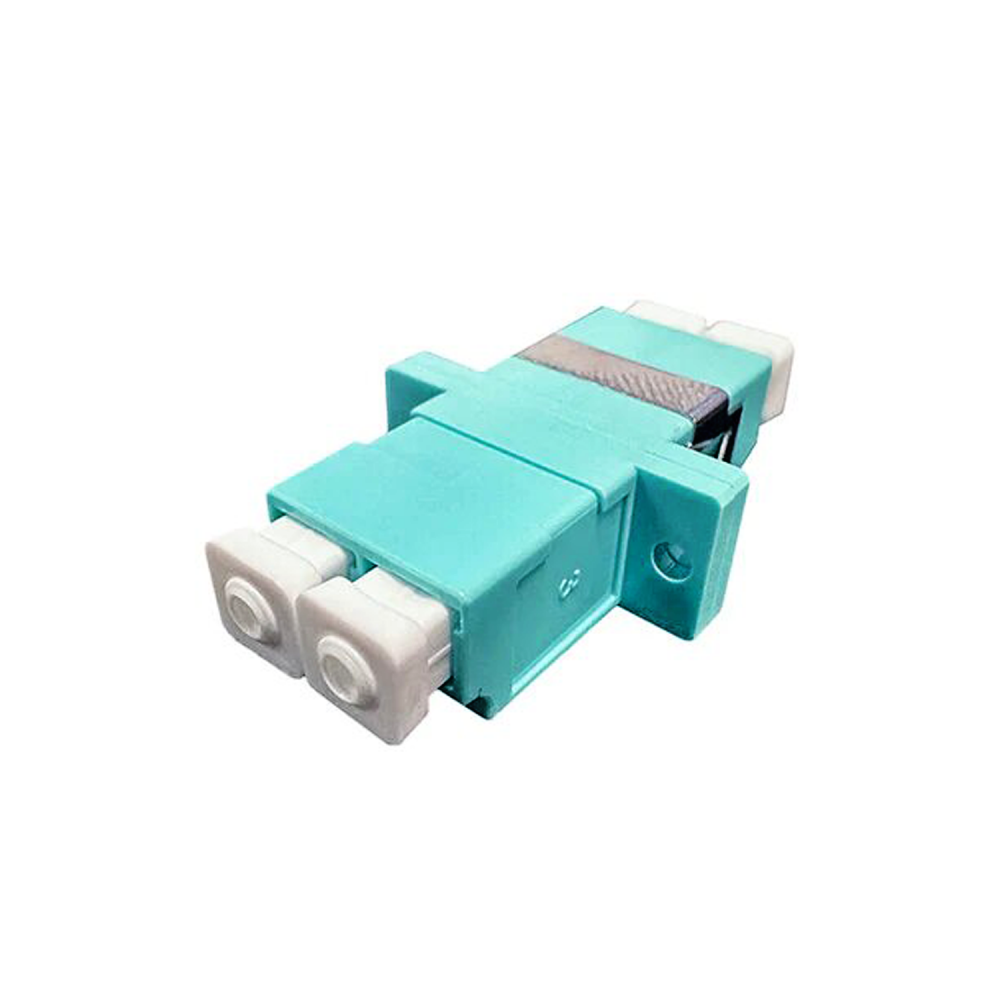 Adaptador Fibra Optica - MM Duplex - OM3 - LC/PC - LC/PC