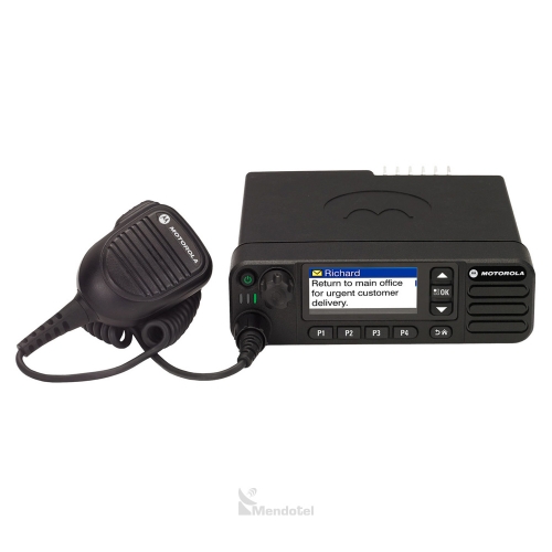 Radio móvil VHF Motorola (136-174MHZ 25W) - UHF (403-470MHZ 25W) - SKU: DGM5000E