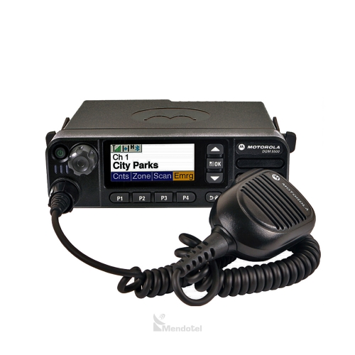 Radio móvil VHF Motorola (136-174MHZ 25W) - UHF (403-470MHZ 25W) - SKU: DGM5500E