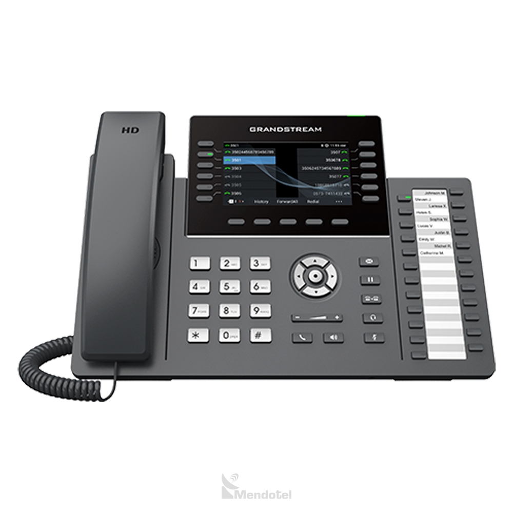 Teléfono IP profesional de 12 líneas...